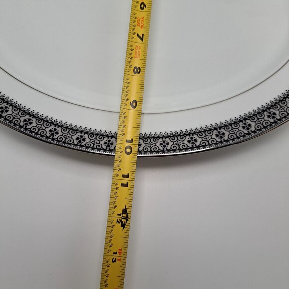 Noritake Fine China Segovia 2216 Pattern 13-3/4" Oval Serving Platter Japan - Picture 10 of 13
